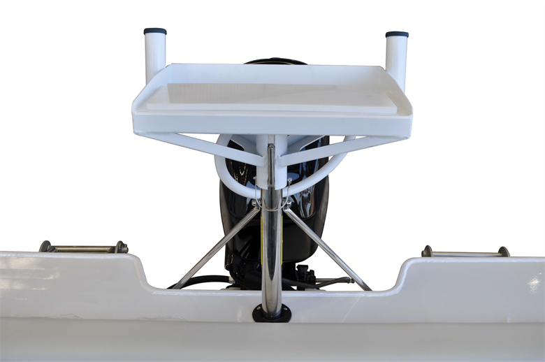 bait board mounted on the back of a boat | quintrex freestyler fishing bundle